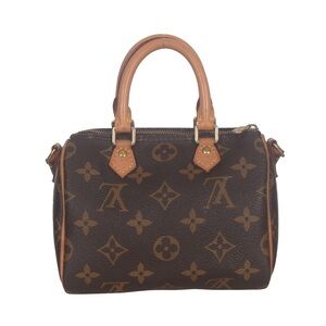♥️Louis Vuitton Classic Brown Monogram Nano Leather Shoulder Bag♥️